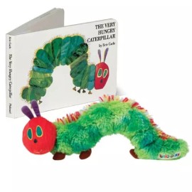 The Very Hungry Caterpillar Board Book and Plush [With Plush] Brand New in Box
