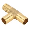 3 Way Adapter Fitting Brass 5/8in Brass Universal Tee Fitting