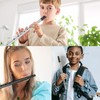 DOOCECIY 2 PCS Tin Whistle D, Penny Whistle for Traditional