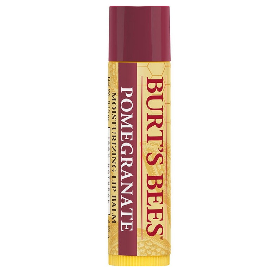 Burt's Bees Replenishing Lip Balm with Pomegranate Oil, 0.15-Ounce (Pack of 6)