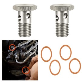 CASTNOO Fuel Banjo Bolt Ultra High Flow Upgrade Kit for Ford 6.0L & 6.4L Powerstroke F250, F350, 450, F550 Trucks