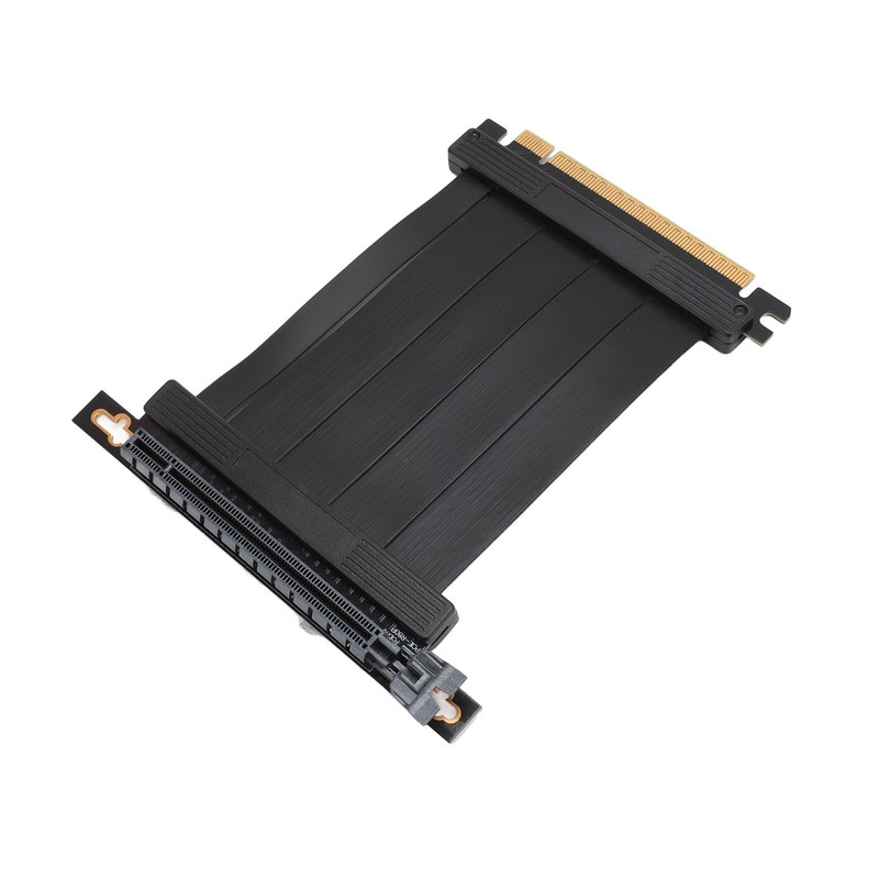 PCIE 4.0 X16 Extender 90 Degree 26GB/s 3.9in Long Gold