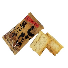 Morihaku Seika Shiitake Black Pepper Arare, 17.6 oz (500 g)
