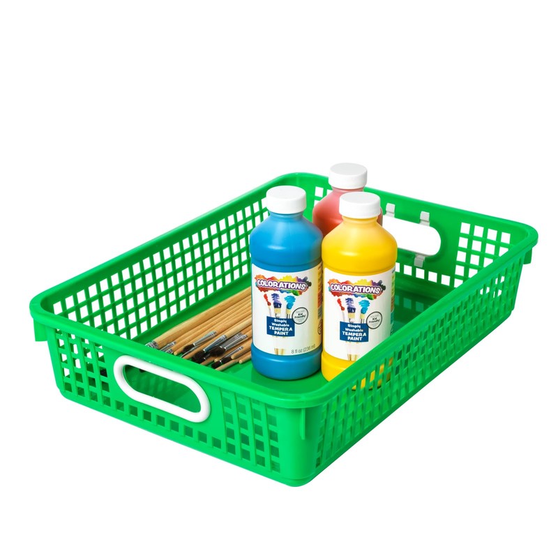 Really Good Stuff 6PK Plastic Desktop Paper Storage Basket for