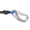 AYNEFY Boating Paddle Leash,kayak leash ylon Paddle Leash Black Elastic