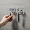 Xelsluthe 4 Pcs Razor Holder for Shower Wall Razor Hanger
