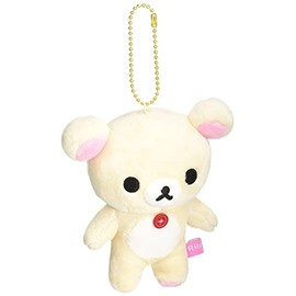 Rilakkuma MR80601 "Loose Everyday Rilakkuma" Hanging Plush Korilakkuma