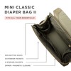 Freshly Picked Mini Classic Diaper Bag Backpack, Wipeable Vegan Leather