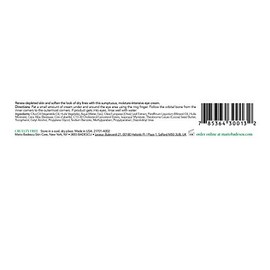 Mario Badescu Crema para ojos de oliva para pieles secas y sensibles | Crema rica debajo de los ojos con extracto de hoja de olivo y manteca de cacao | Nutre la piel seca debajo de los ojos | 14 gr (paquete de 1)
