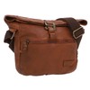 Gusti Auna Leather Shoulder Bag Brown Leather, brown