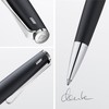 Lamy studio black - ballpoint pen in elegant stainless steel