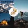 Harnovlis Luminous Navigation Compass Metal Pocket Compass with Whistle for