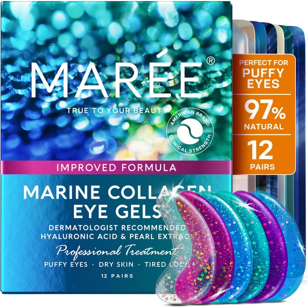 MAREE Eye Gels - Pads Under Eye Patches for Puffy