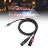 3.5mm Male to 2 XLR Male Cable Audio Line Cable