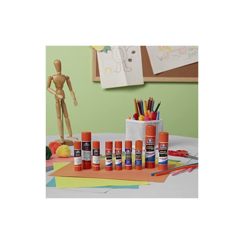 Elmer's Disappearing Purple School Glue Stick, 0.77 oz, Single Stick