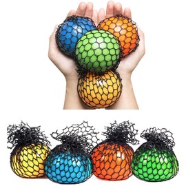 Squishy MESH BALL -Squeeze Grapes Toy, Stress Relief