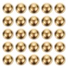 sourcing map 20pcs Precision Solid Brass Bearing Balls 1/2" Industrial
