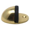 fiXte Solid Brass Oval Floor Mounted Half Moon Door Stop