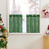 PONY DANCE Net Curtains Kitchen Transparent Curtains Short Window Curtain