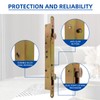 Hoconnie 11-3/4" Multi-Point Mortise Lock with Face Plate for Sliding