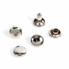 Double Cap Rivets - 100 Pieces 8 x 8 mm