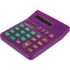 TEXET DP8MC8 Dual Power Desktop Calculator | Colour Purple