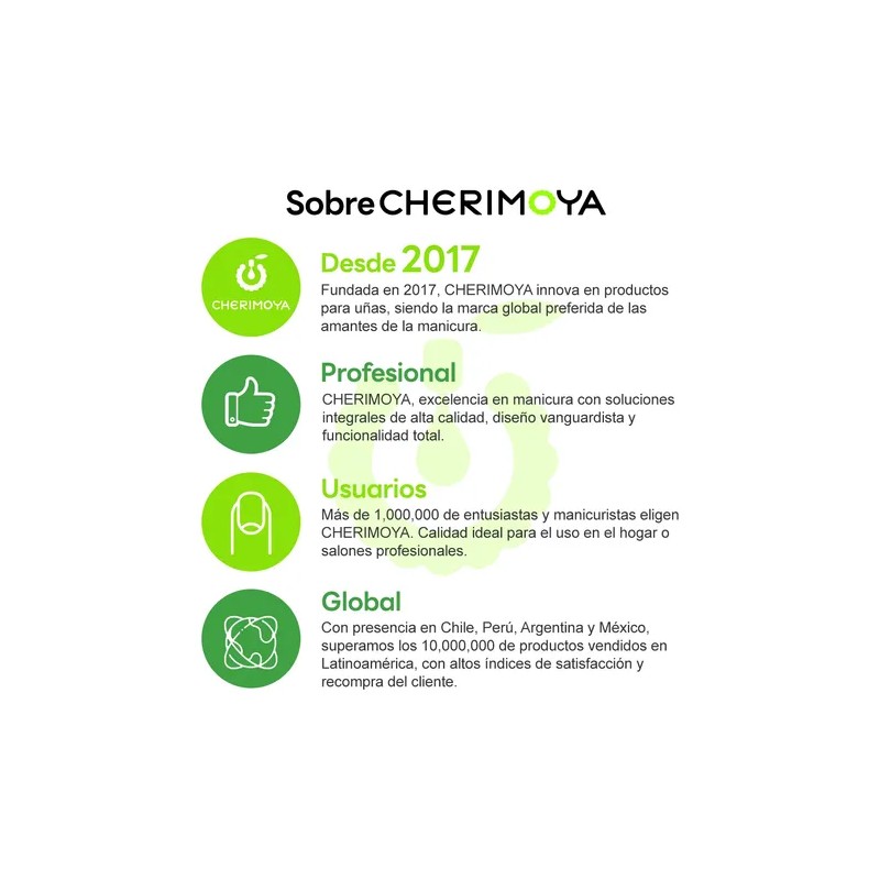 Pegamento Para Tips De Uñas Con Pincel 10ml 3pcs Cherimoya