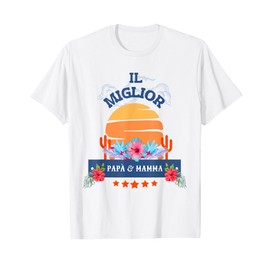 IL MIGLIOR PAPÀ & Mamma – Sole, Amore e Stelle per i Miglior T-Shirt