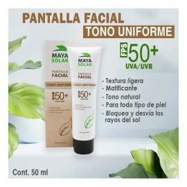 Protector Pantalla Solar Color Fps50 Alta Proteccion 50ml