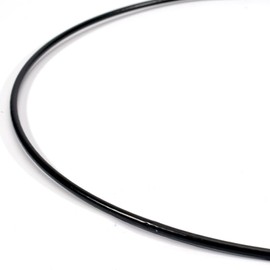 Vaessen Creative Metal Set for Crafts, 4 Pieces, Black, 30 cm or 11.8 in Diameter, 3 mm Thick, Dream Catcher Hoop, Wreath Ring for Macrame Wall Hanging, Crochet, Boho Décor or Wedding Decorations