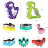 Dinosaur Cookie Cutters Set - Stainless Steel Shaped Cookie Candy