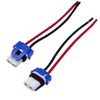 HUIQIAODS 2 piezas H11 H8 Arnés de cableado para conector