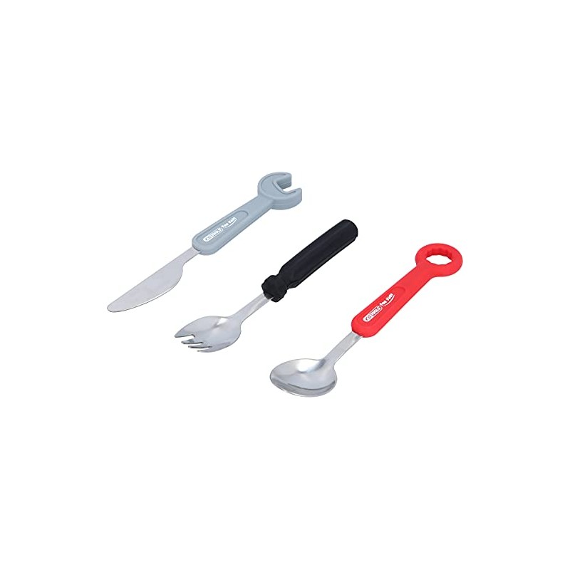 KS Tools for Kids 100212 Children's Cutlery Set | 3-Piece