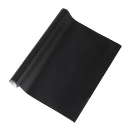 Motoforti Universal Car Wrap Film Vinyl Wrap Cover 3.28 ft x 11.81 Inch Protective PVC Matte Black 1 Pc