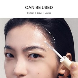 ENTROPY MAKEUP Brow & Lash Enhance Boost Clear Serum - Suero para el crecimiento de pestañas para pestañas y cejas más pobladas, nutrición con biotina