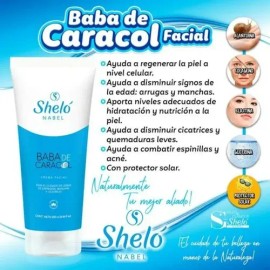 Crema Facial Manchas/arrugas Baba De Caracol Shelo Nabel