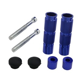 Dirt Bike Passenger Pegs,Scooter Pegs - Aluminum Alloy Replacement Parts For Passenger Floorboards Mountain Cycling Modification