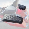 WOWTK Hard Saddlebag Lid Bra/Covers for Harley 2014-2024 Touring Road