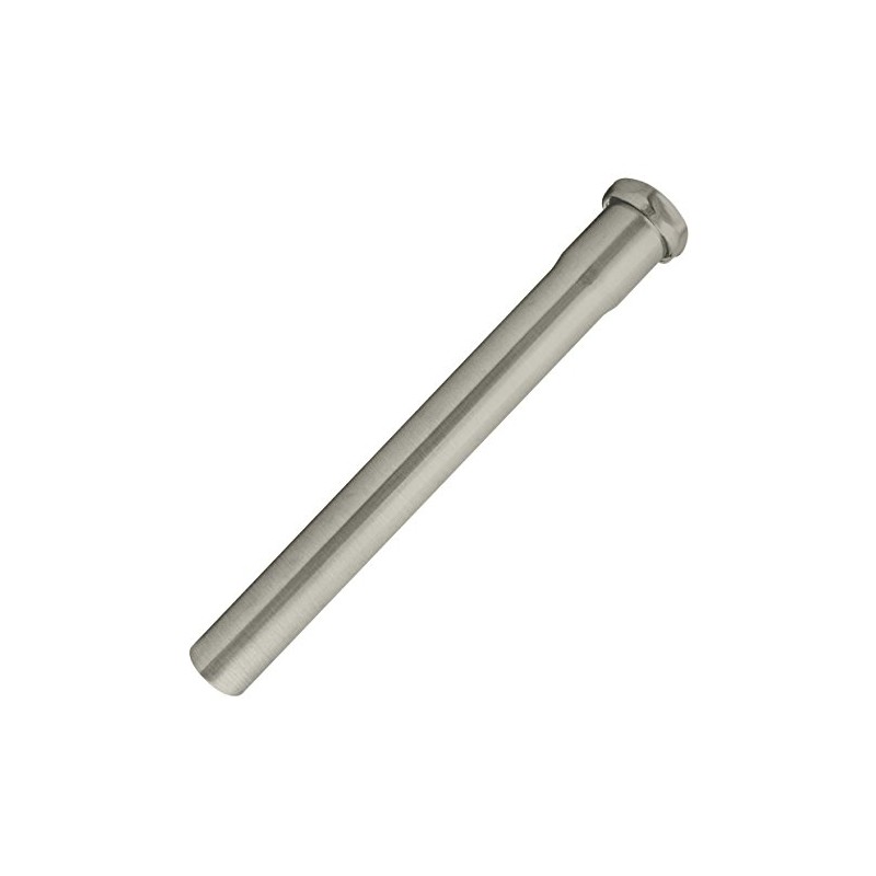 Westbrass A421-07 1-1/4" x 12" Slip Joint Extension Tube, Satin