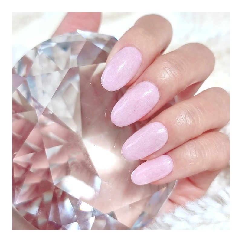 Glitter Snowflake Knit Velvet Gel Handmade Nail Tip - Petit