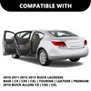 Aosky LED Taillights Assembly Compatible with Fit for 2010-2013 Buick