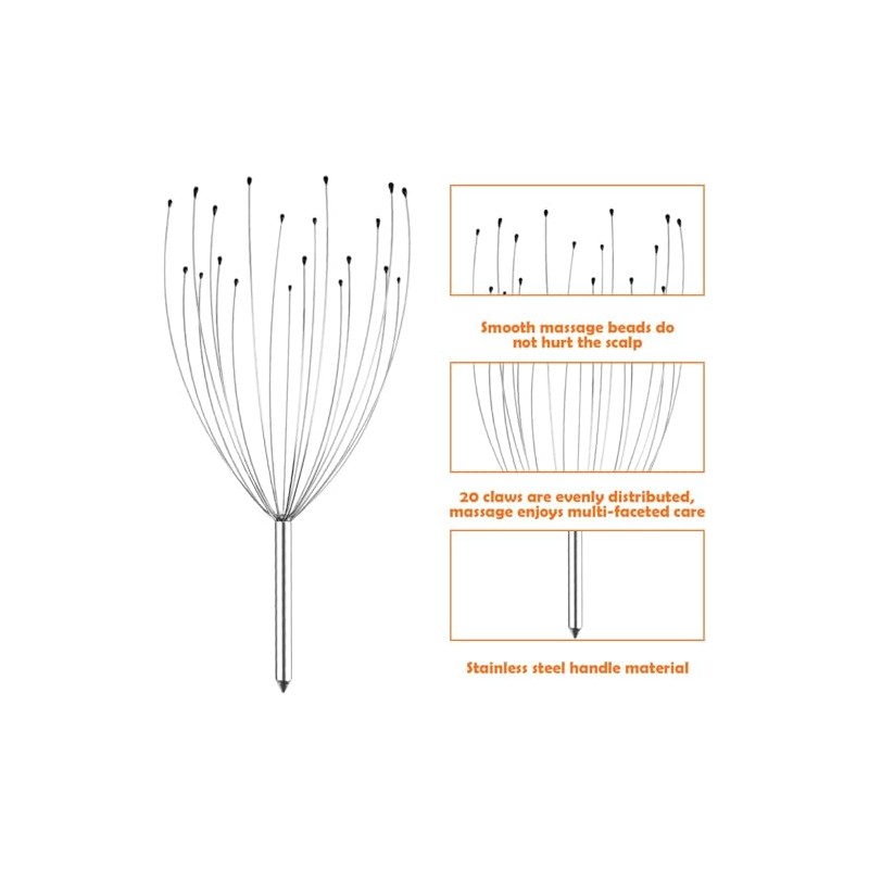 The relaxing head massage spider, head massage spider, handy head