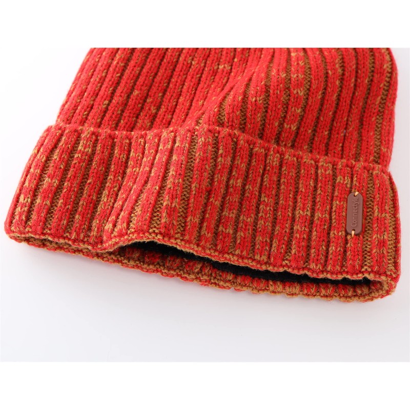 Connectyle Gorros clásicos de invierno cálidos para hombre, gorro de