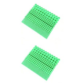 2 Sheet Glow in The Dark Wall Stickers, 407 Pcs Removable Dots Wall Decals Room Decor Kit,Adhesive Dots Luminous Ceiling Decals