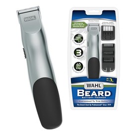 Recortadora Wahl Clipper Groomsman para hombres para barba, bigote. Funciona con pilas. Kit hogar y viajes 9906-717