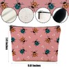 DHKG Beetle Insect Makeup Bag Insect Lovers Gifts Cosmetic Bag