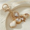 Hoheng Shell Keychain Bag Charms for Women Summer Beach Shell
