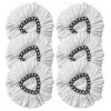 6X Replacement Microfiber Mop HEAD For O-Cedar Spin Mop Easy