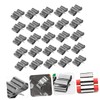 iplusmile Lar Panel Cable Clamp 50pcs Stainless Cable Clamps White