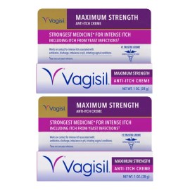 Vagisil Maximum Crema Vaginal Anti-picazón Irritación 2pk